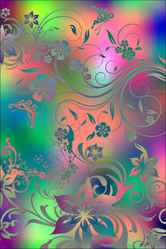 Яркие узоры