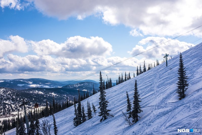 Горная Шория лыжи