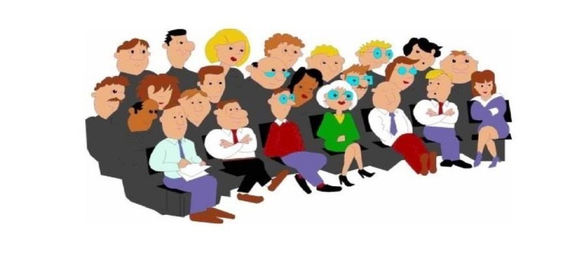 Родители на собрании в школе