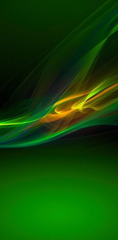 Зеленая абстракция