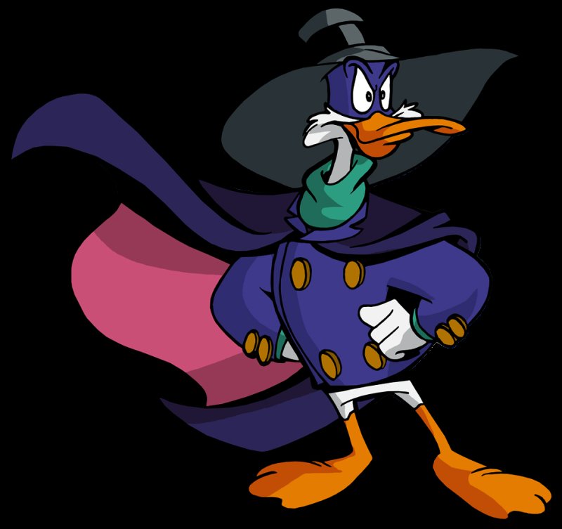 Черный плащ Darkwing Duck