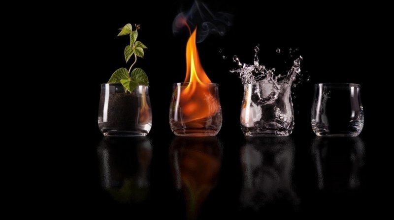 Обои на рабочий стол 4 стихии