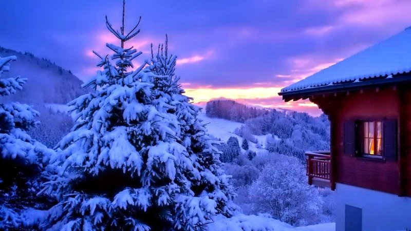 Красивая зима