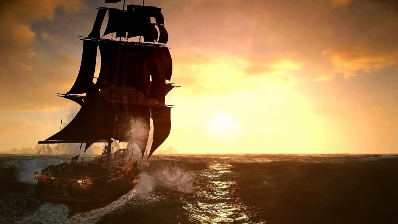 Фрегат черная Жемчужина корабль