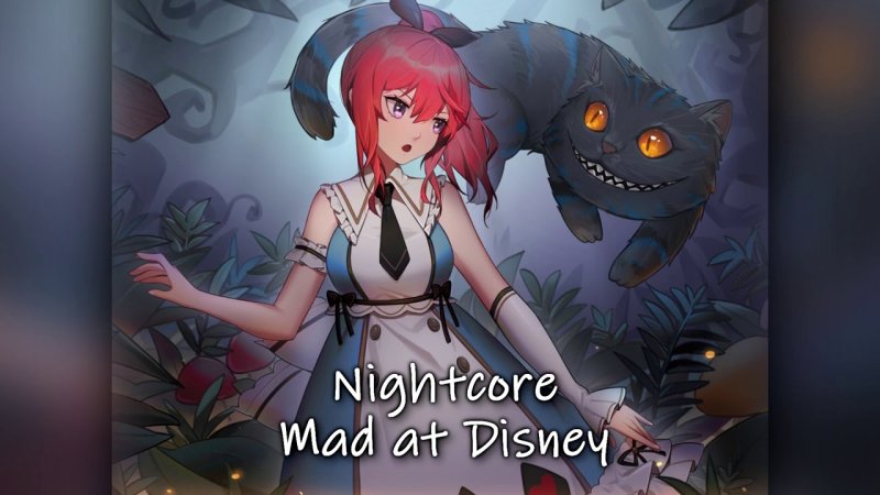 Аниме Алиса в стране чудес Чеширский кот