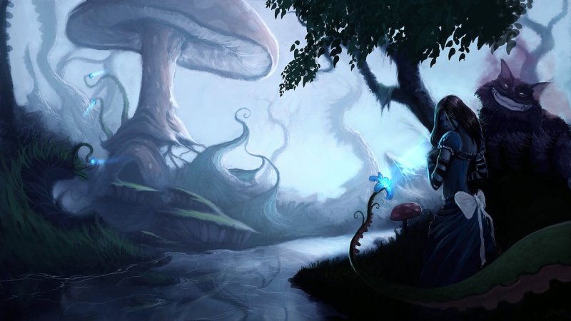 Alice Madness Returns Чеширский кот