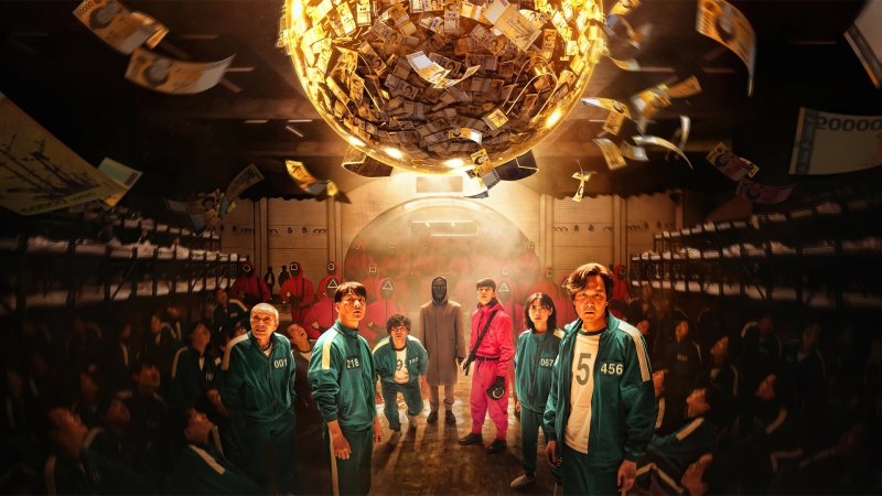 Игра в кальмара фильм Корея