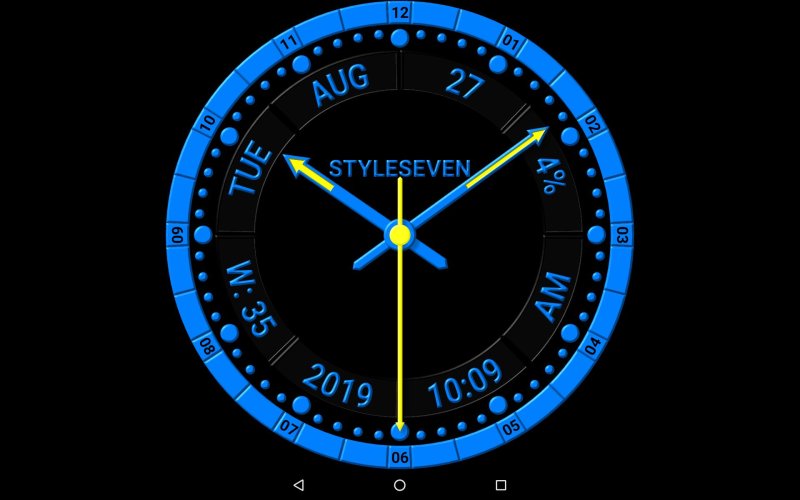 Заставка на часы