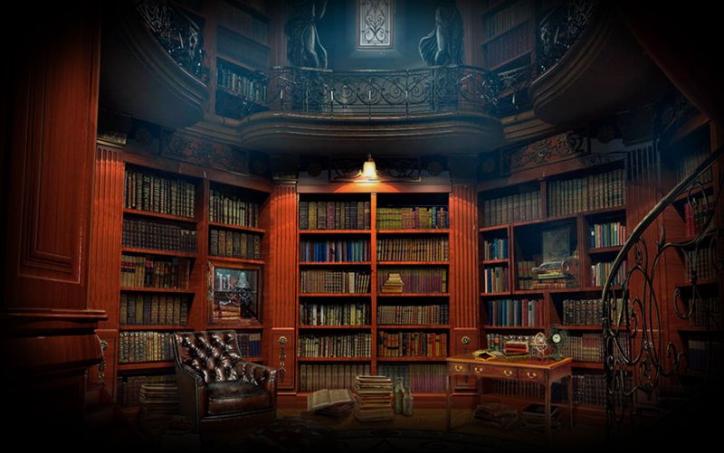 Геншин библиотека фон