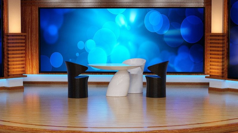 Декорации телестудии