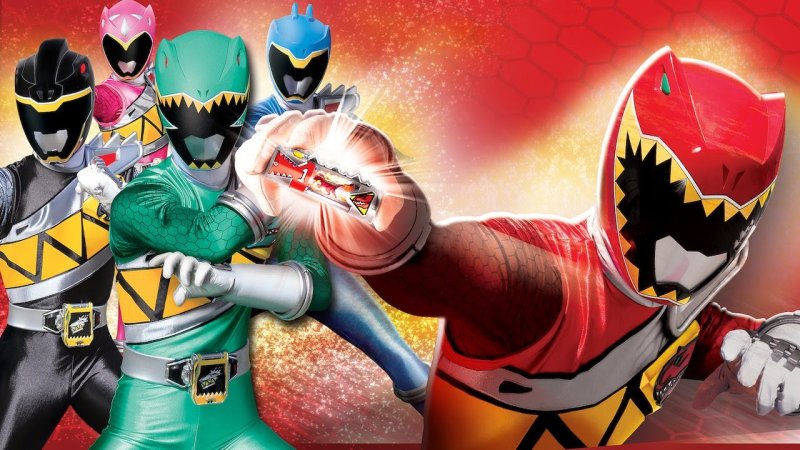 10 Рейнджеров Дино заряд