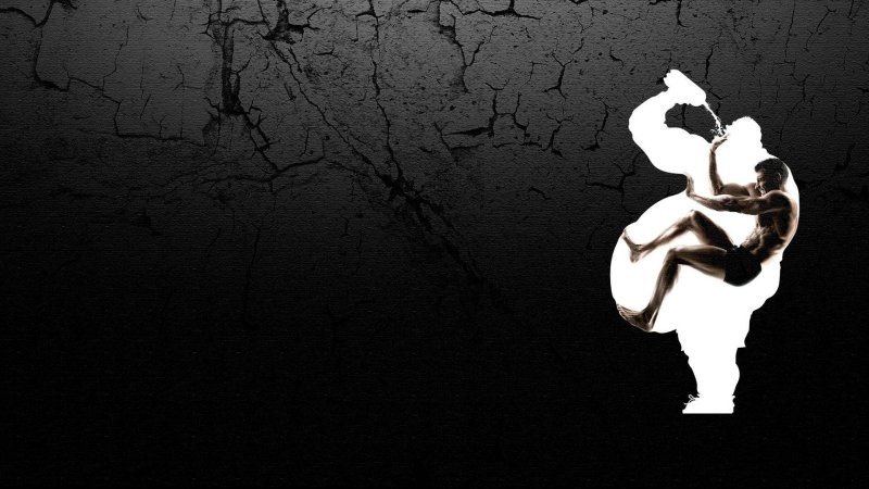 Черно белые обои