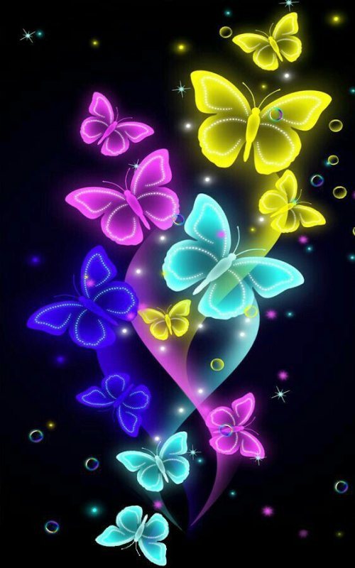 Неоновые бабочки