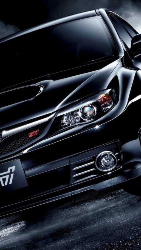 Субару на экран телефона