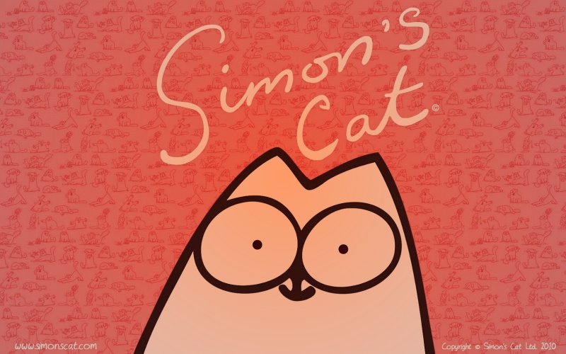 Кот Саймона обои