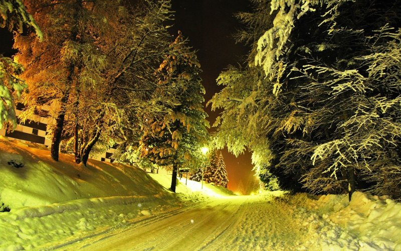 Зимние обои