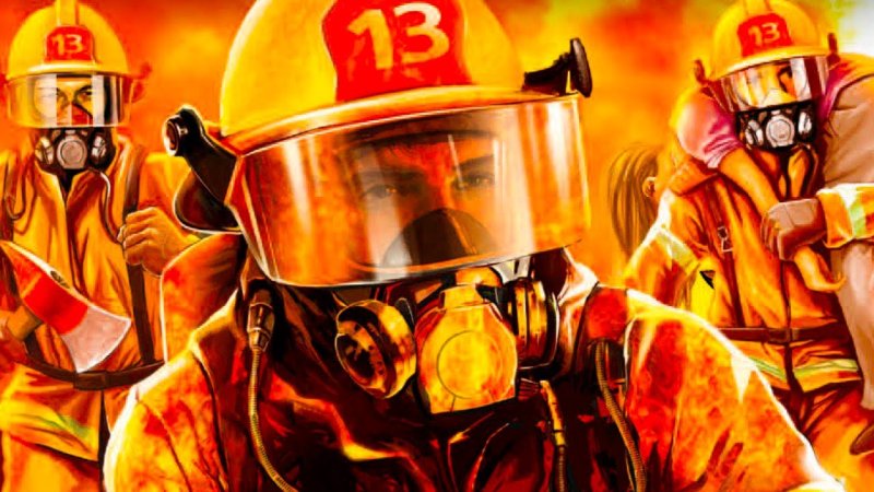 Картины на пожарную тематику