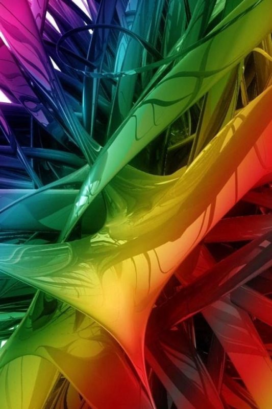Яркая абстракция