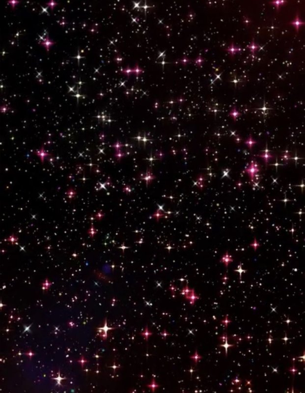 Мерцающее звездное небо