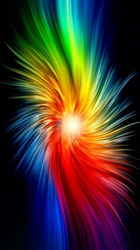 Яркие цвета на телефон