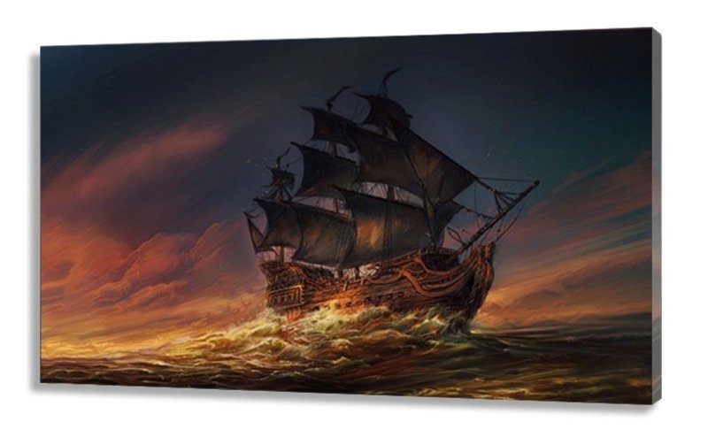 Фрегат черная Жемчужина корабль