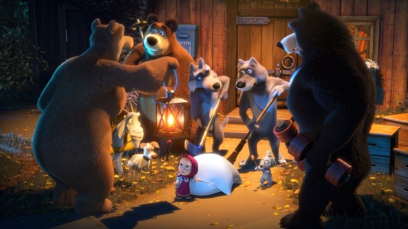 Маша и медведь 2008