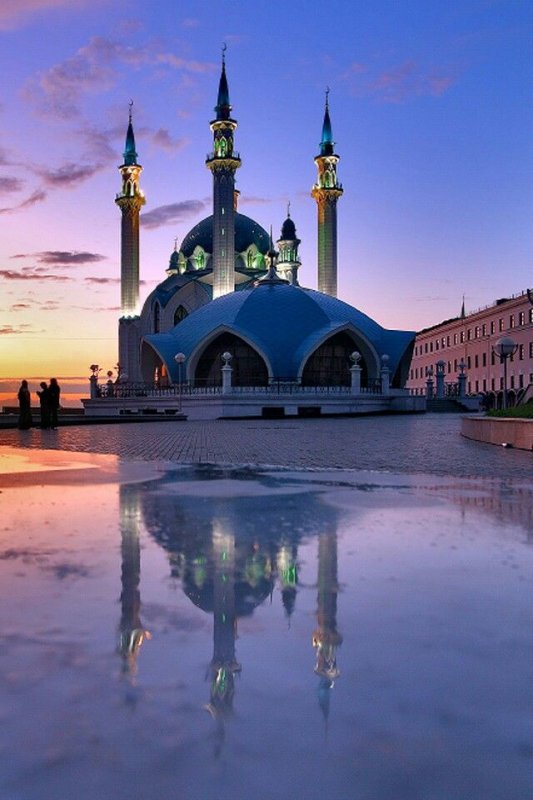 Казань кул Шариф ночью