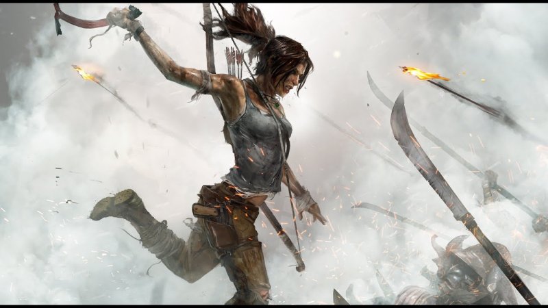 Лара Крофт томб Райдер 2013