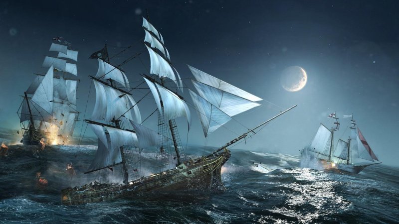 Assassins Creed Pirates корабли