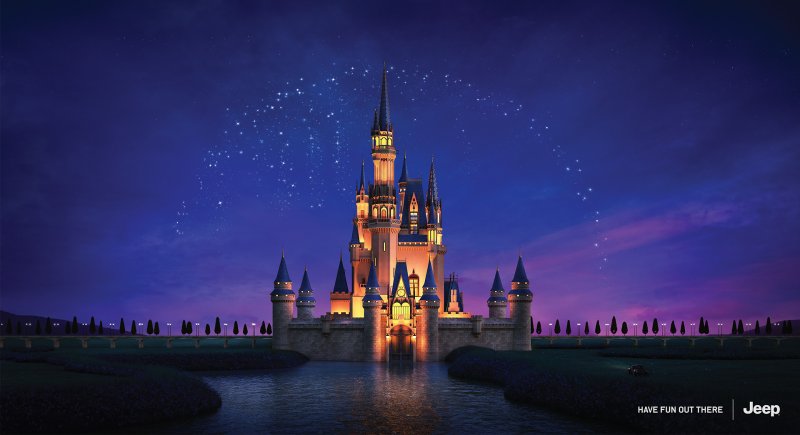 Уолт Дисней замок Дисней 4k