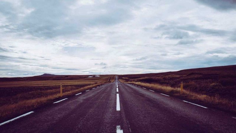 Пейзаж дорога