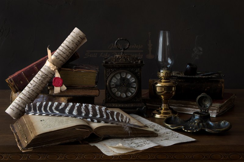 Старинные письменные принадлежности