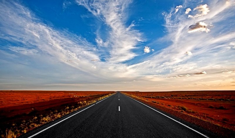 Дорога уходящая в Горизонт