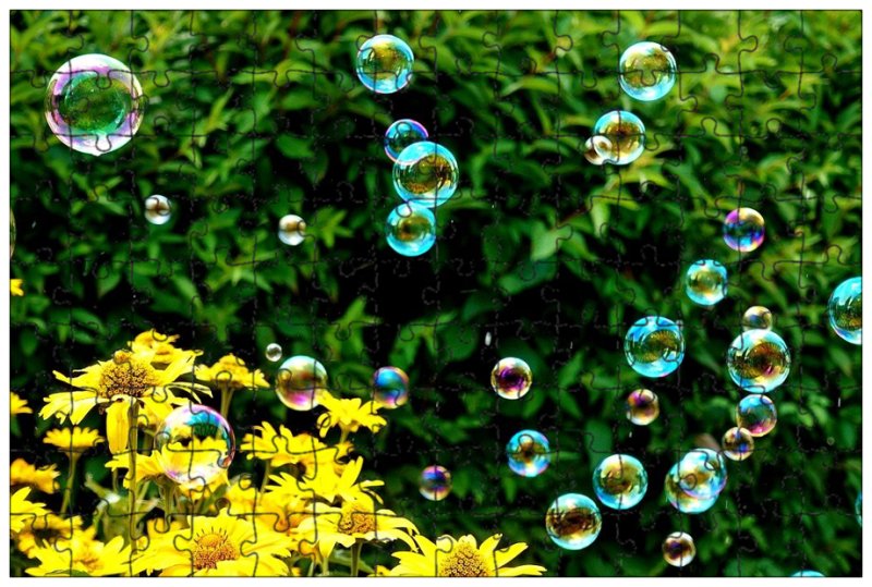 Мыльные пузыри лето