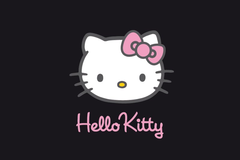Хеллоу Китти hello Kitty черная