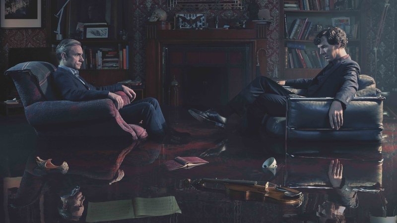 Шерлок Холмс Бенедикт Камбербэтч Эстетика