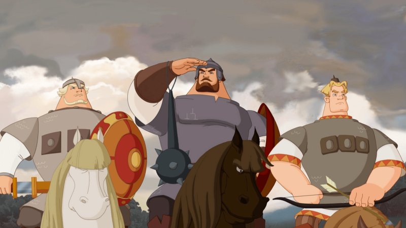 Богатыри Илья Муромец Добрыня Никитич алёша Попович