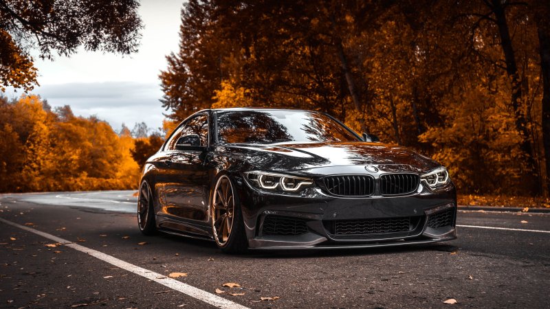 BMW e92 m 4k черная