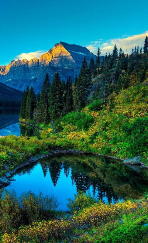 Горное озеро