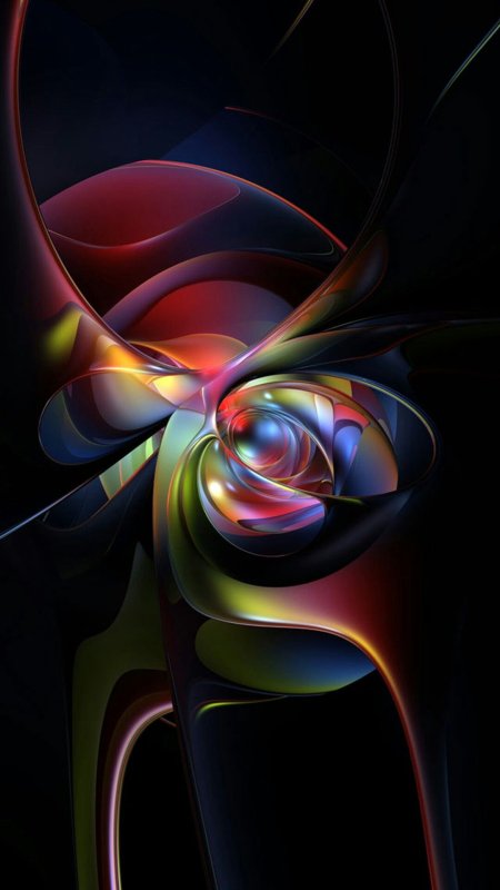 Вертикальная абстракция на смартфон