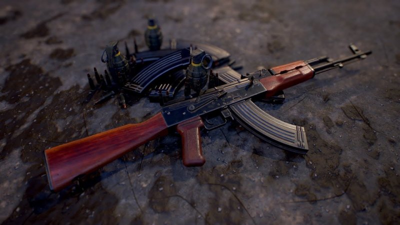 Автомат Калашникова АКМ