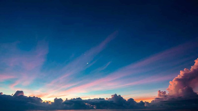 Вечернее небо