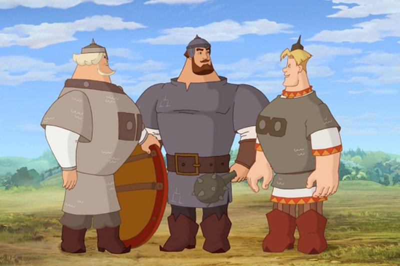 Богатыри Алеша Попович Добрыня Никитич