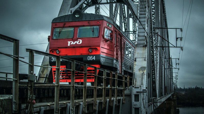 Обои на рабочий стол поезд