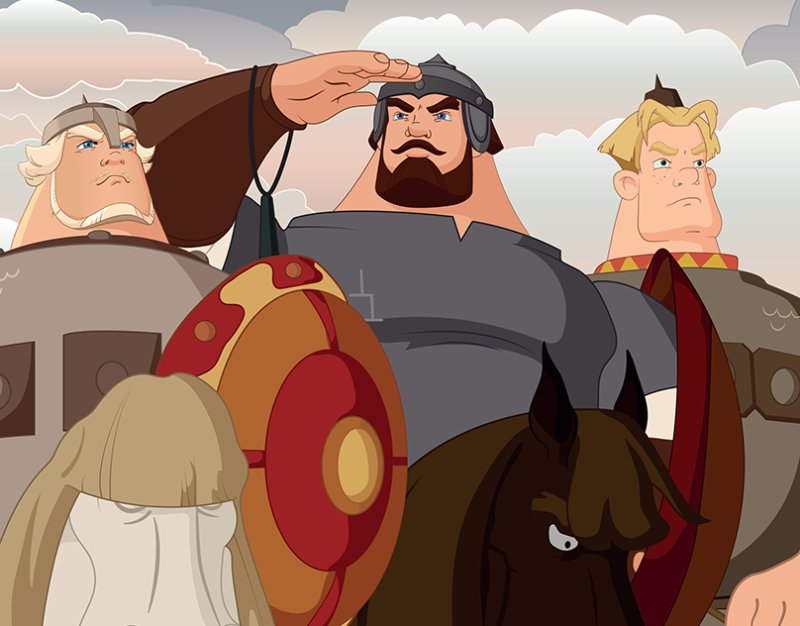 Илья Муромец алёша Попович и Добрыня