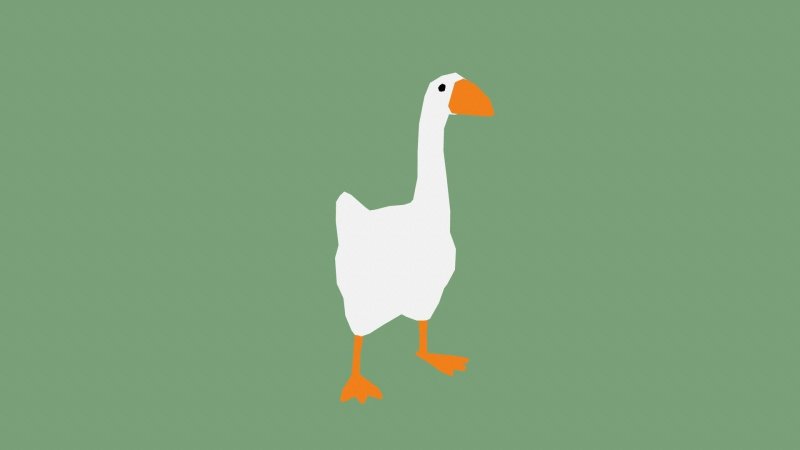 Гусь мультяшный