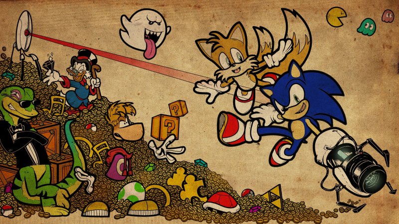 Персонажи компьютерных игр