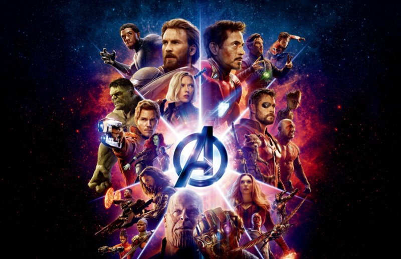 Avengers Infinity War Постер