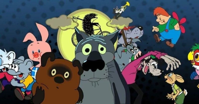 Герои советских мультфильмов