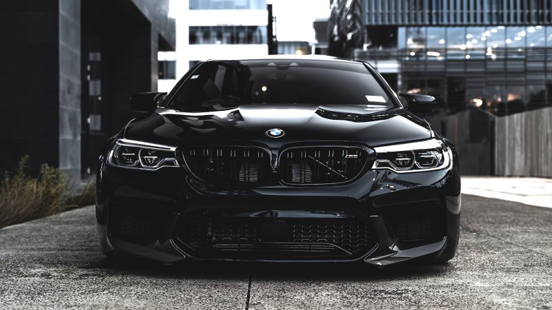 BMW m5 f90 Competition черная